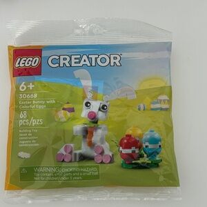 Lego | Easter Bunny With Colorful Eggs NWT 30668 68 Pieces